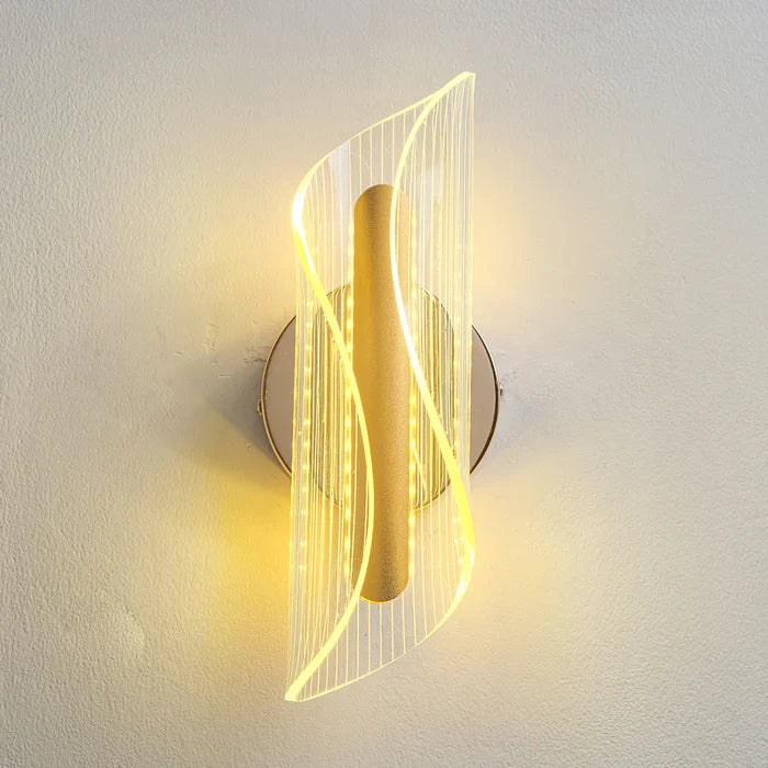 Wall Light Tri-Colour Gold — WH 2510-GO-TC