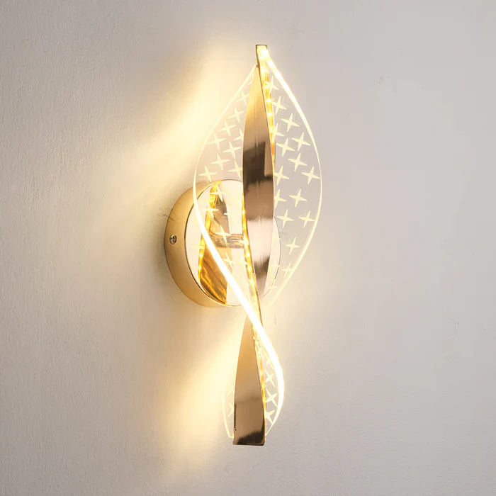Wall Light 12W Tri-Colour Gold — WH 2513-GO-TC