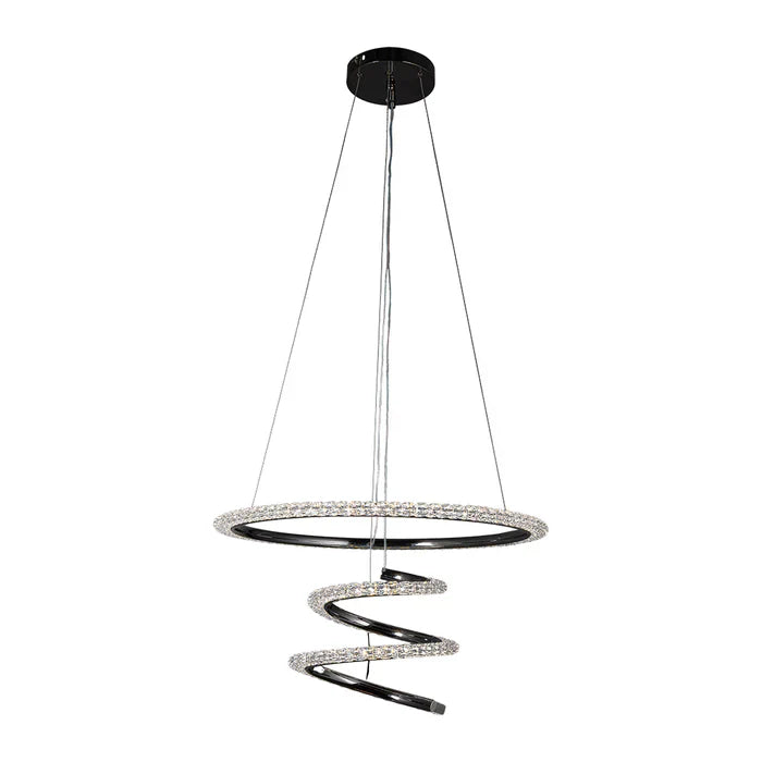 Chandelier Tri-Colour Black — WH 25CL-10-BK-TC