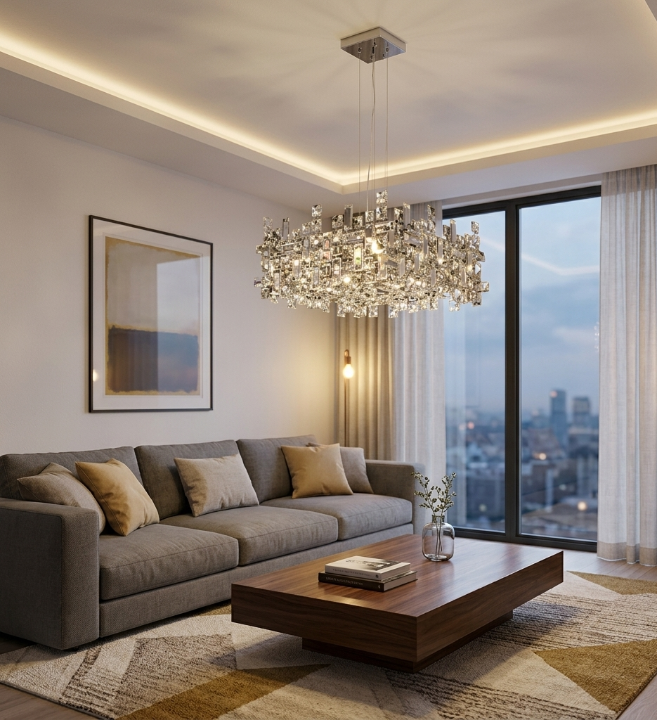 Pendant Light E27 White — WH 2024-2704-17-CH