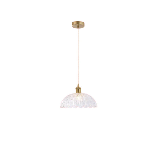 Pendant Light Vintage Clear Glass E27 — PL 2024-07-GL-CL