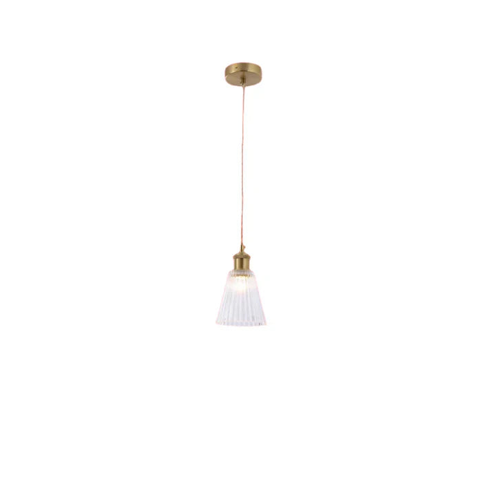Pendant Light E27 Crystal — PL 2024-12-GL-CL