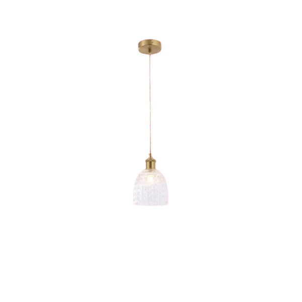 Pendant Light E27 Crystal — PL 2024-16-GL-CL