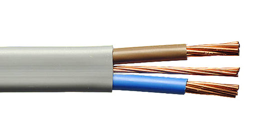 Power Cable Twin Gray — MT TWNE-ST-0160