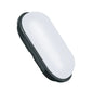 Bulkhead Light Oval LED 15W Daylight Black — CL OV02-15-BK-DL