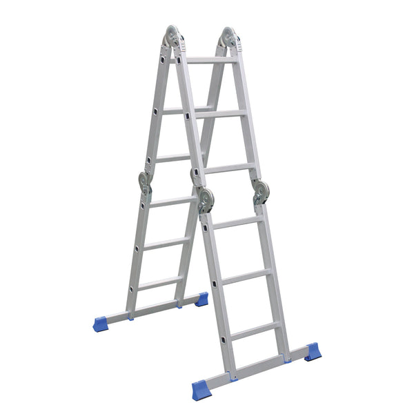 Ladder Foldable Grey — AL 4X3F