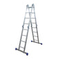 Ladder Foldable Silver — AL 4X4F