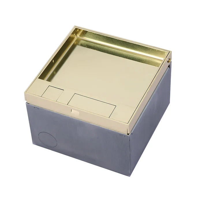 Switch Socket Gold/Silver Recess-Mount Floor Gold — BF 130P-GO