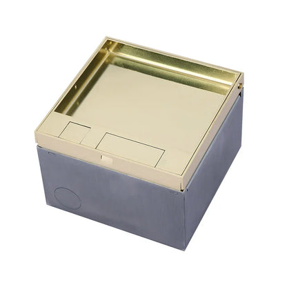 Switch Socket Gold/Silver Recess-Mount Floor Gold — BF 130P-GO