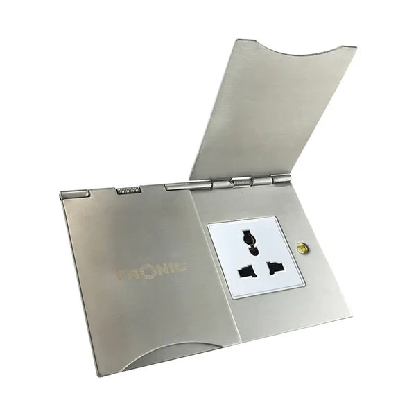 Switch Socket 13A Silver — BF 5213-UN