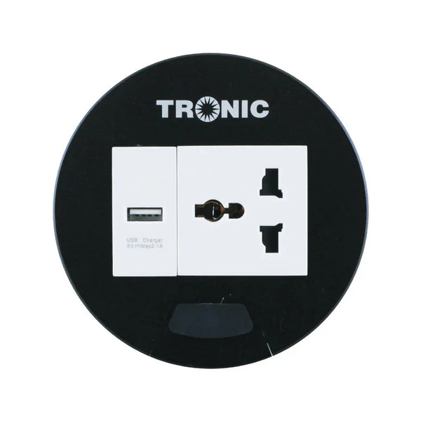 Desk Socket Universal Usb — BF ONDE-O2-UB-BK