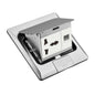 Switch Socket 13A Silver — BF POPU-06-UN