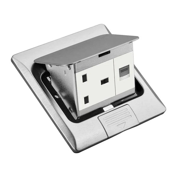 Switch Socket 13A Silver — BF POPU-06