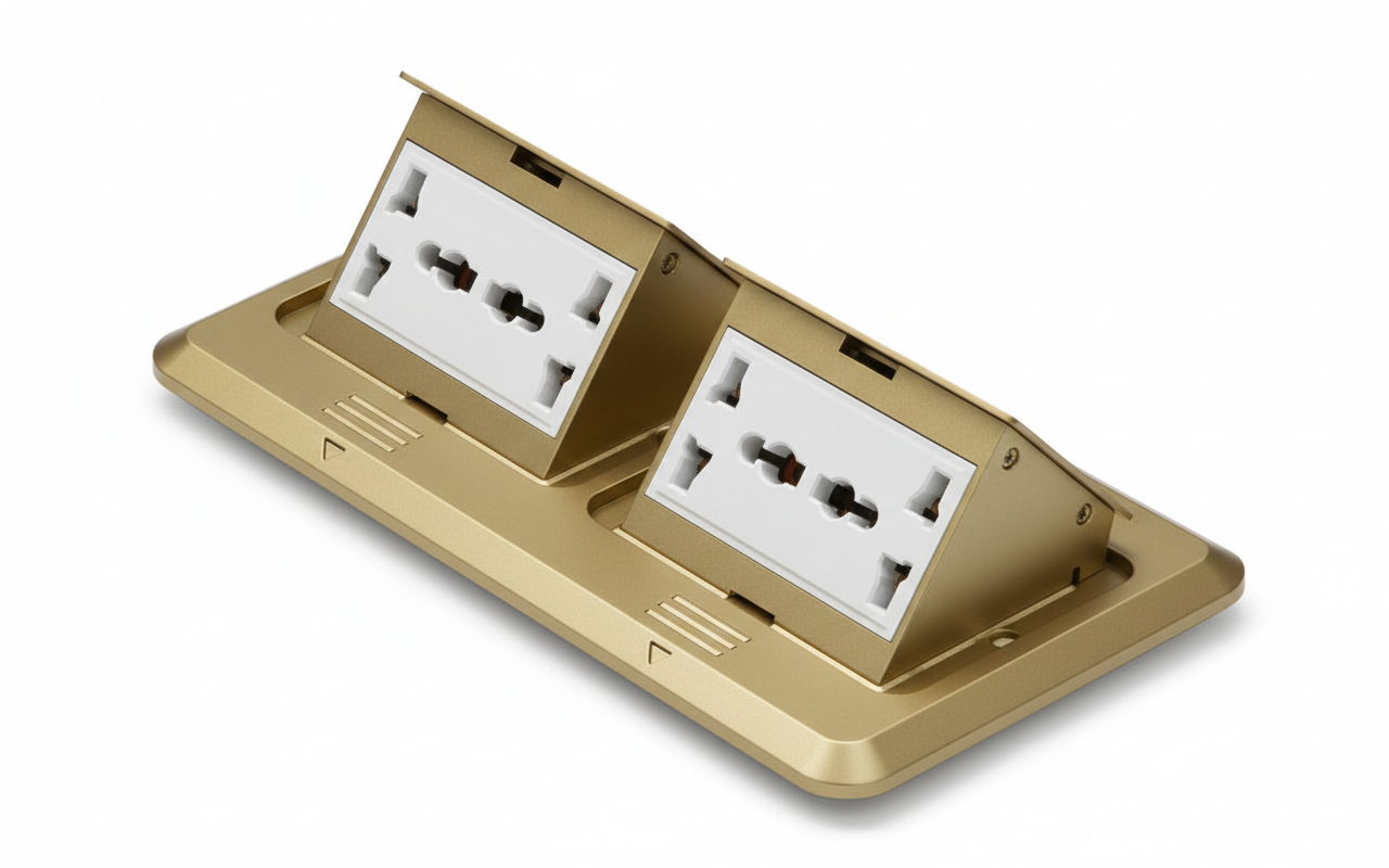 Switch Socket Tronic Universal Pop-Up Gold — BF POPU-09-UN