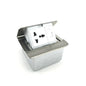 Switch Socket Single Floor Data Stainless Steel — BF PU01-1212-SS