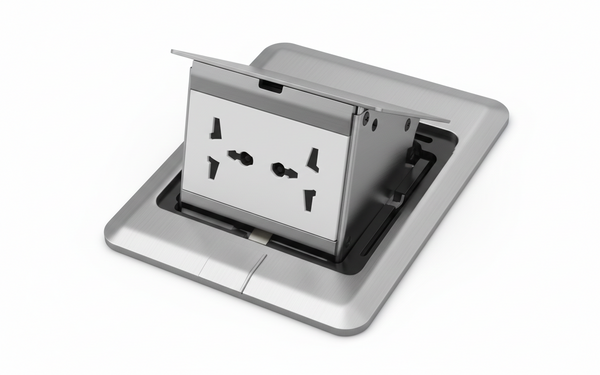 TRONIC Pop-Up Floor Socket - Stainless Steel Universal — BF POPU-05-UN