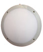 Fence Light Round Bulkhead Black — BH J600-A1-BK
