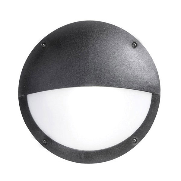 Fence Light Bulkhead Outdoor Bayer Black — BH J600-A2-BK
