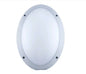 Fence Light Oval Bulkhead Black — BH J600-B1-BK