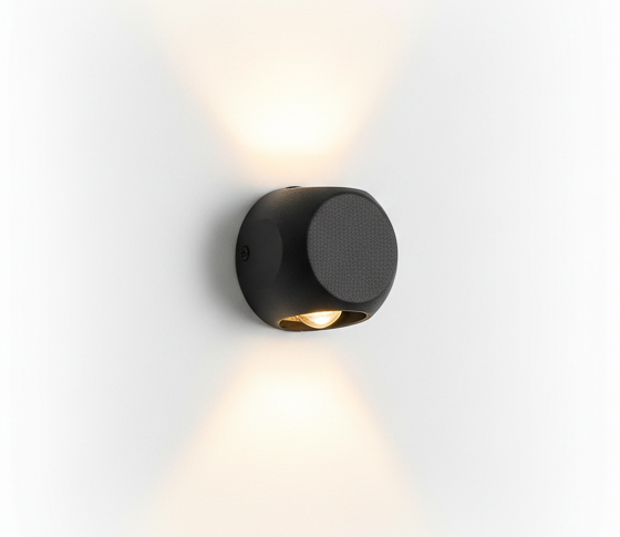 Wall Light Warm White Black — LL 2329-BK-WW