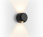 Wall Light Warm White Black — LL 2329-BK-WW