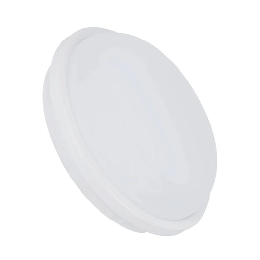Bulkhead Light Round LED 20W Daylight White — CL RD02-20-WH-DL
