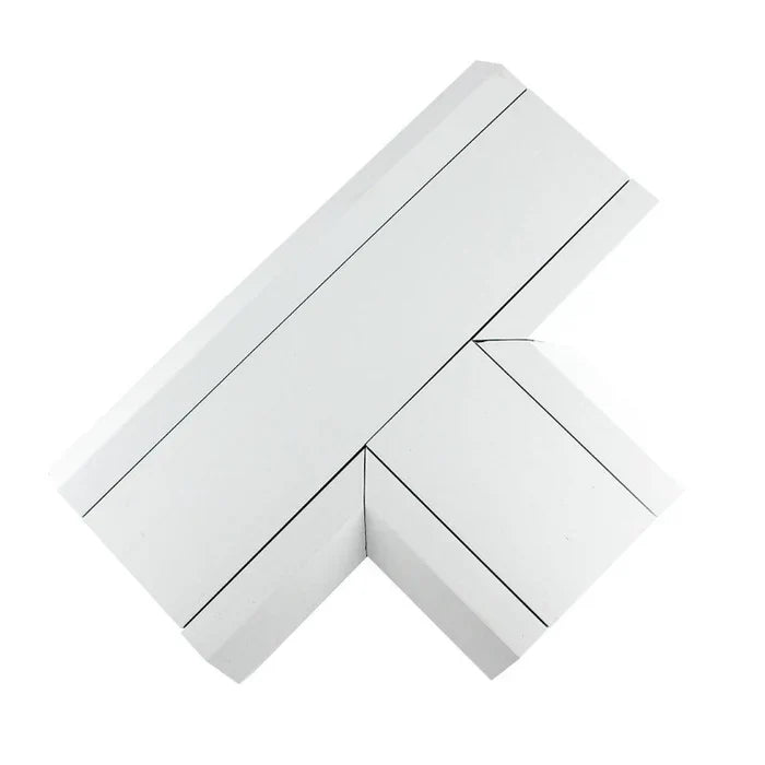 T.Tee Compartment Pvc Trunking White — CM 1750-06