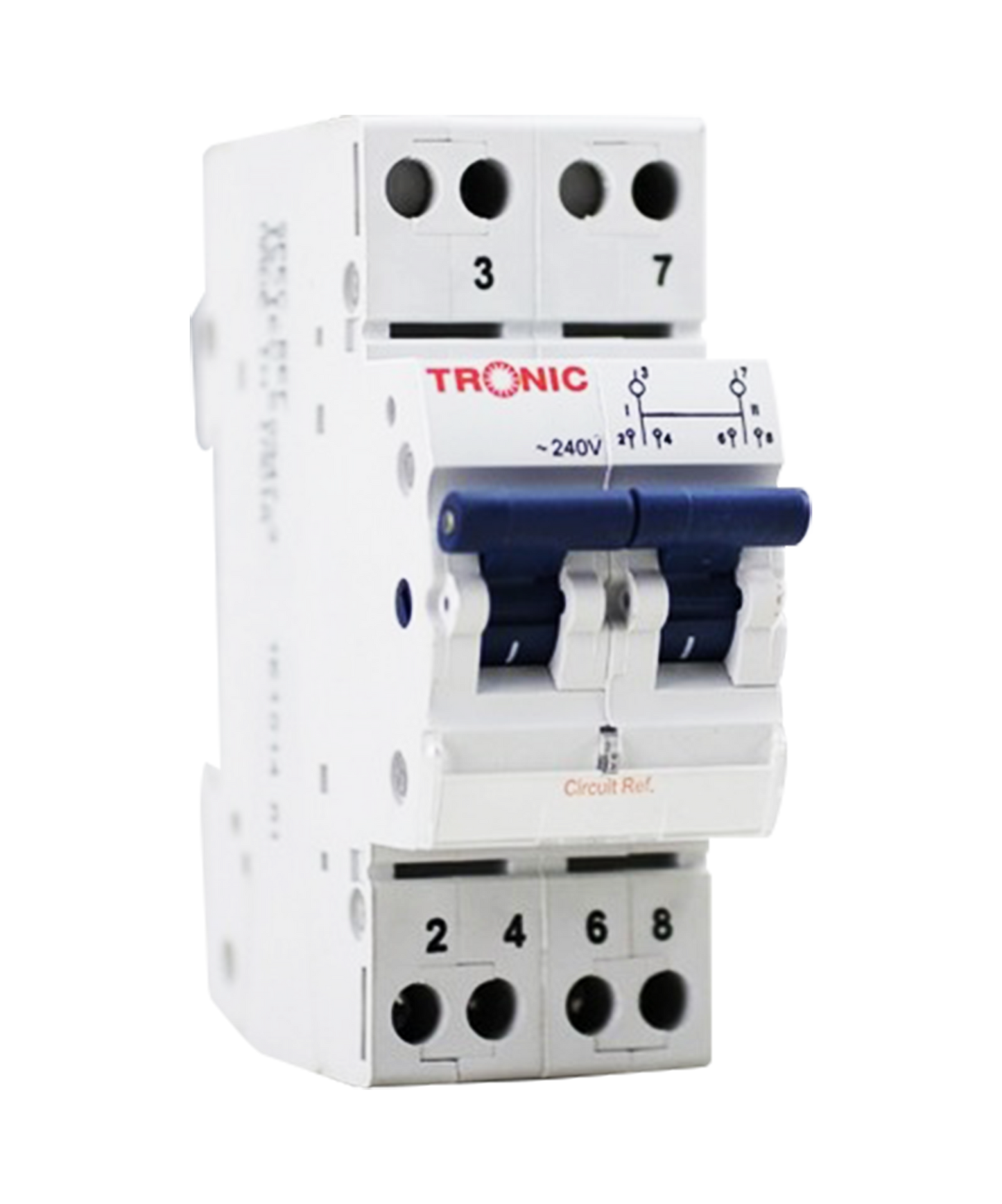 Changeover 2Pole 63A Single-Phase Gray — CO 2063-MI