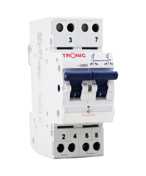 Changeover 2Pole 63A Single-Phase Grey — CO 2063-MI