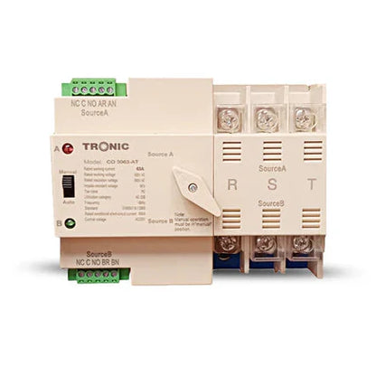Changeover 3Pole 63A Three-Phase Beige — CO 3063-AT