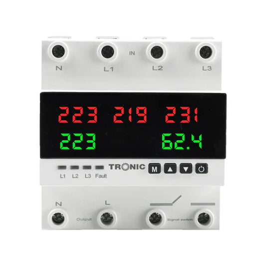 Changeover Three-Phase 100A White — CO APS5-100