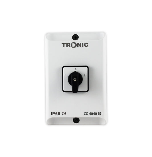 Changeover 4Pole 40A Three-Phase White — CO 4040-IS