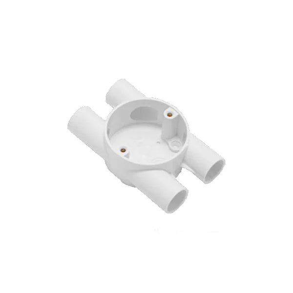Electrical Components Pvc Junction Box White — CP HWAY-25-WH