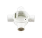 Junction Box Conduit White — EST JUN4-20-WH