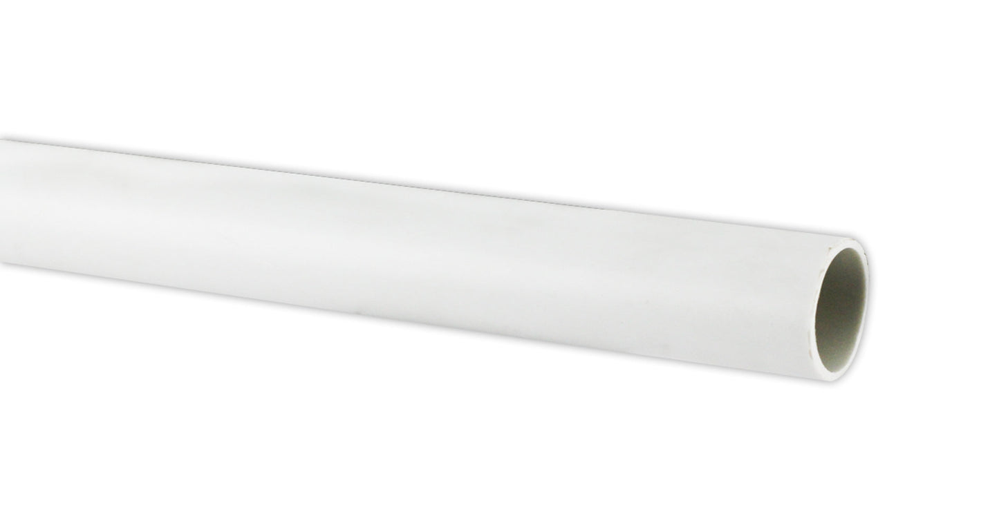 Rigid Conduit Pipes Pvc White — CP PIPE-38-WH