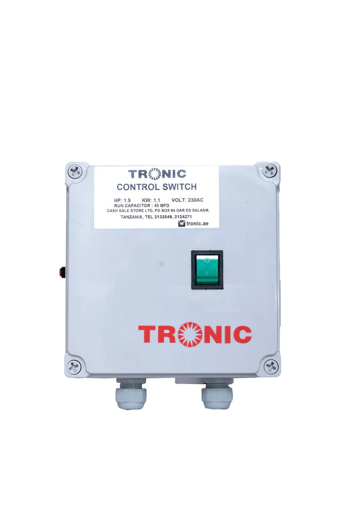 Pump Switch Single-Phase Gray — PR CSP1HP