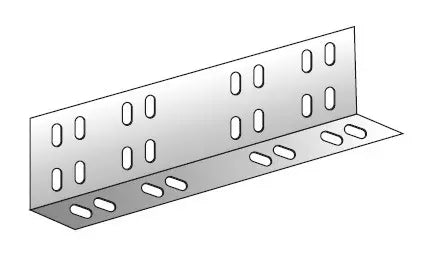 Solid Cable Tray Connector Silver — CTGIC