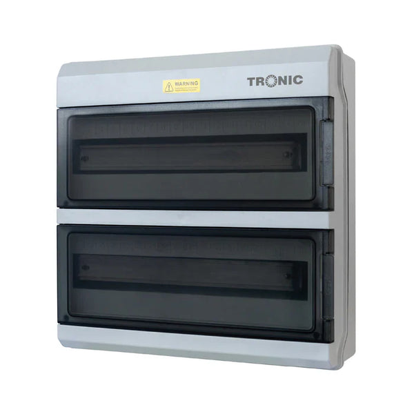 Weatherproof ABS TPN 36-Way Distribution Board, IP66 -Empty — DB WP66-36