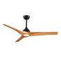 Wood Blade Ceiling Fan with Integrated LED Light — DF WD56-BR-03