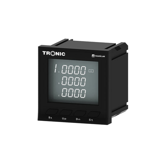 Digital Meter Single-Phase Black — EM AM72