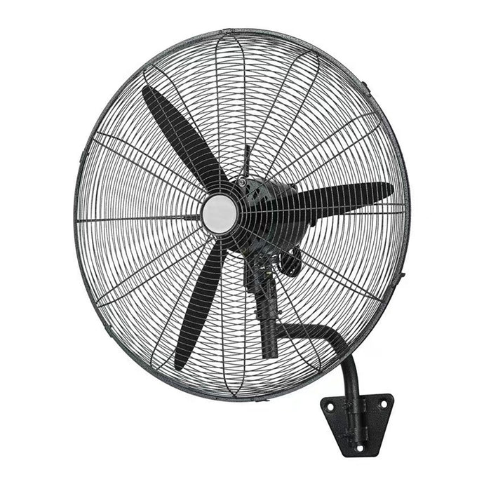 Wall Fan Industrial Heavy-Duty Ventilation Black — EST JFWF-30