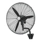 Wall Fan Industrial Heavy-Duty Ventilation Black — EST JFWF-30