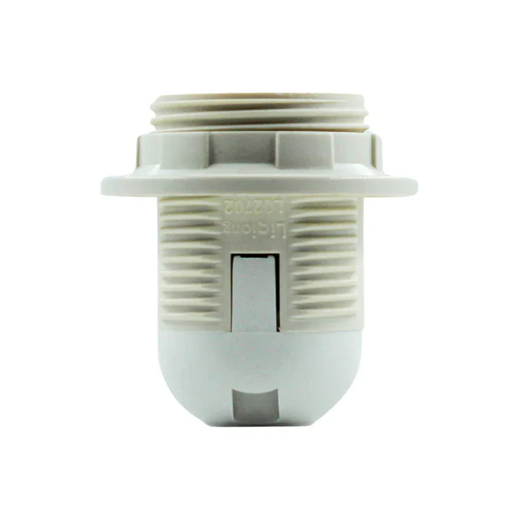 Full Thread Holder E27 White — EST LH27