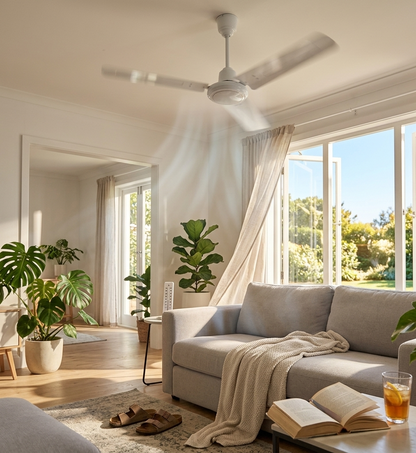 Ceiling Fan White — EST CF56-WH