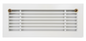 Ventilation Cover Exhaust White — VF G610