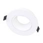 Recessed Gypsum Light Round Flat Fitting GU10 — FI DOMI-0575