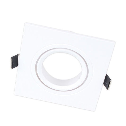 Recessed Gypsum Light GU10 White — FI DOMI-8080