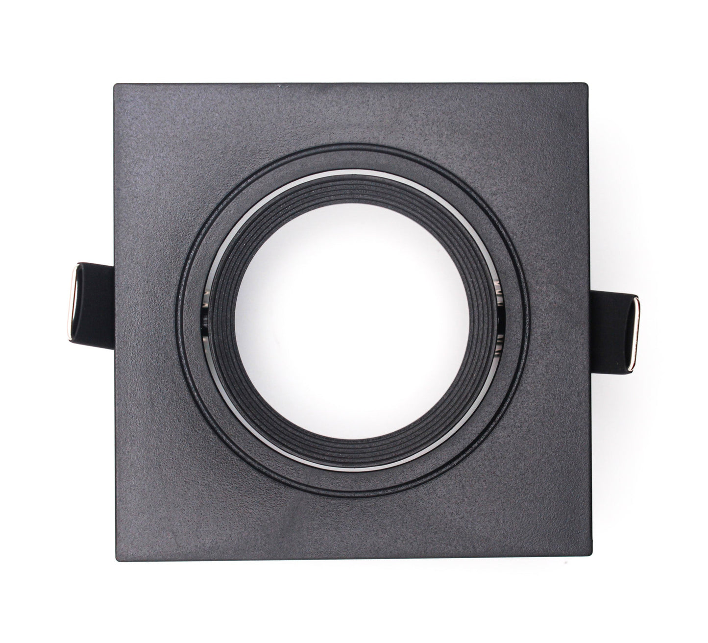 Recessed Gypsum Light GU10 Black — FI DOMI-8080-BK