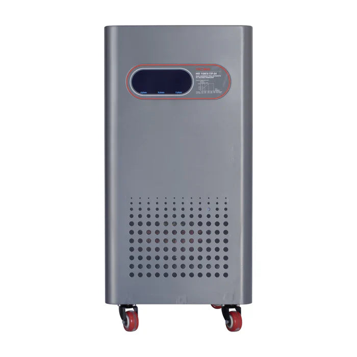 Voltage Stabilizer Three-Phase Gray — HZ 10KV-TP-DI