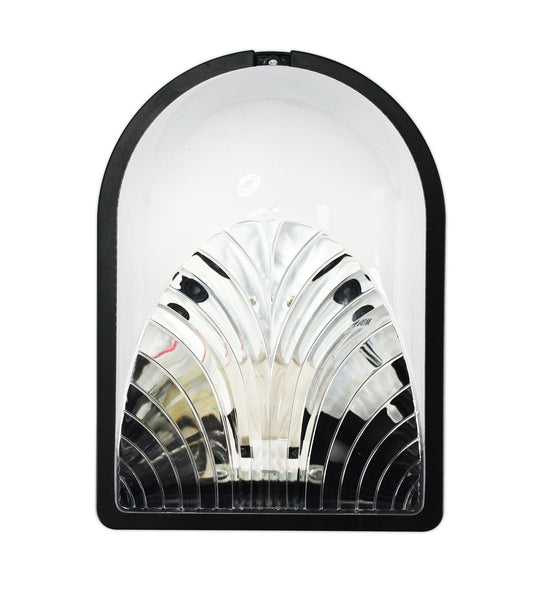 Fence Light Outdoor Wall Bracket Black — ILU 1057-BK